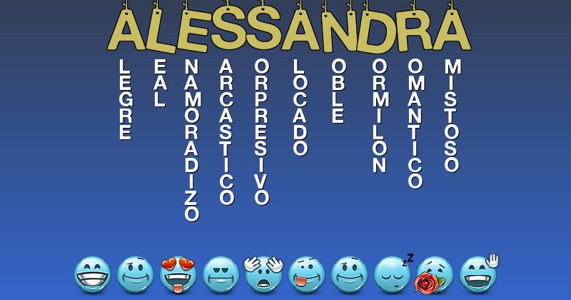 Emoticones para alessandra - Emoticones para tu nombre