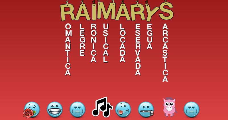 Emoticones para raimarys - Emoticones para tu nombre
