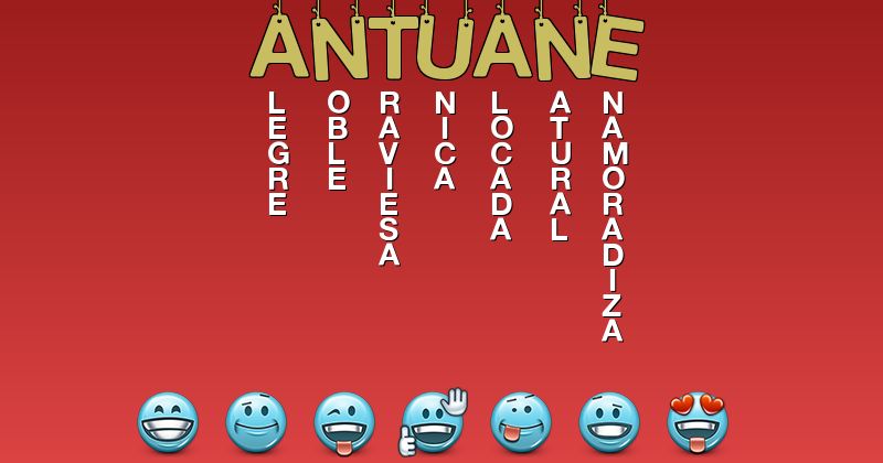 Emoticones para antuane - Emoticones para tu nombre