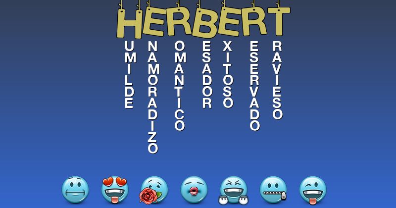 Emoticones para herbert - Emoticones para tu nombre