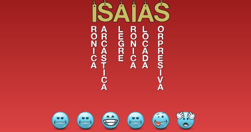 Emoticones para isaias - Emoticones para tu nombre