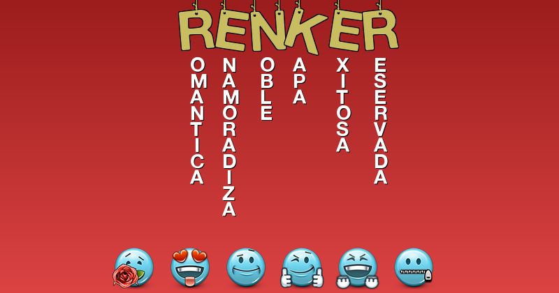 Emoticones para renker - Emoticones para tu nombre