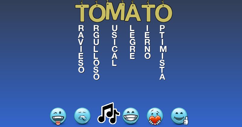 Emoticones para tomato - Emoticones para tu nombre