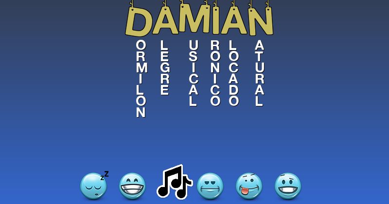 Emoticones para damián - Emoticones para tu nombre