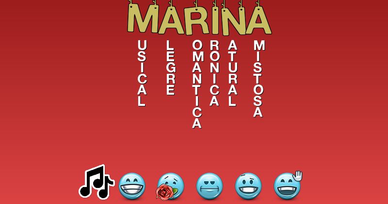 Emoticones para mariña - Emoticones para tu nombre