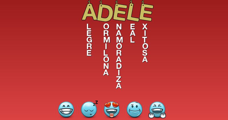 Emoticones para adele - Emoticones para tu nombre