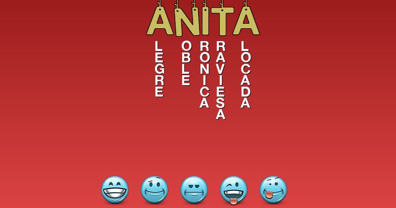 Emoticones para anita - Emoticones para tu nombre
