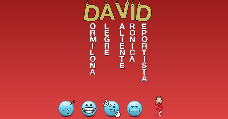 Emoticones para david - Emoticones para tu nombre