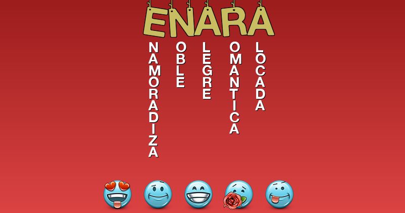 Emoticones para enara - Emoticones para tu nombre