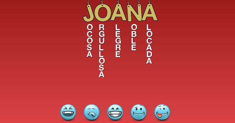 Emoticones para joana - Emoticones para tu nombre