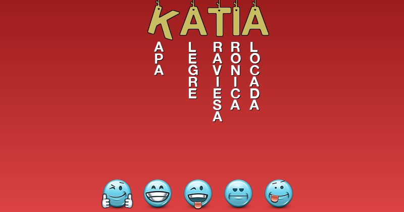 Emoticones para katia - Emoticones para tu nombre