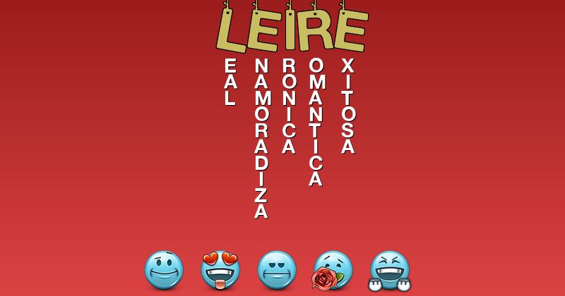 Emoticones para leire - Emoticones para tu nombre