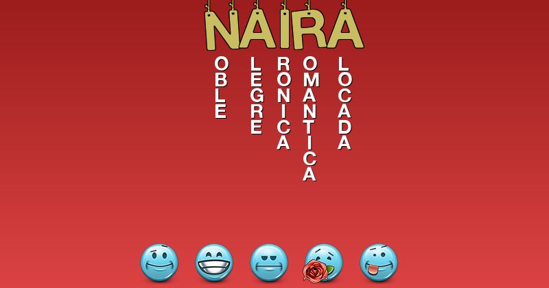 Emoticones para naira - Emoticones para tu nombre
