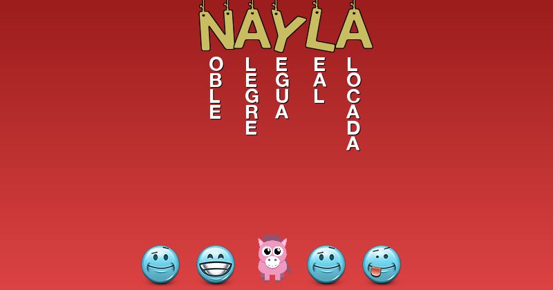 Emoticones para nayla - Emoticones para tu nombre