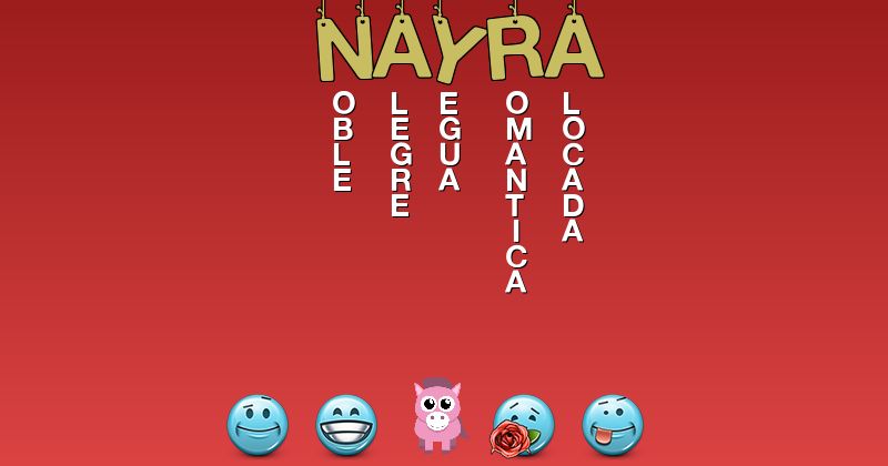 Emoticones para nayra - Emoticones para tu nombre