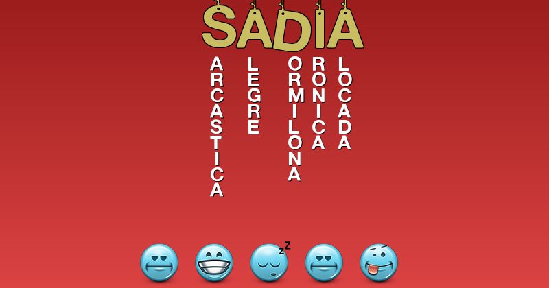 Emoticones para sadia - Emoticones para tu nombre