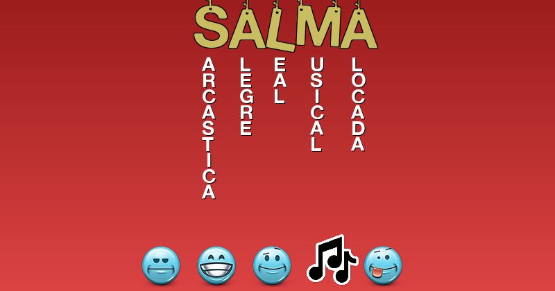 Emoticones para salma - Emoticones para tu nombre