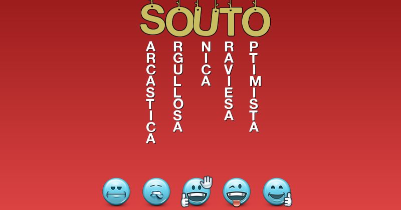 Emoticones para souto - Emoticones para tu nombre