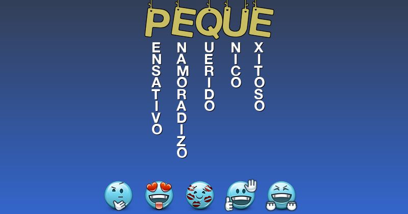 Emoticones para peque - Emoticones para tu nombre