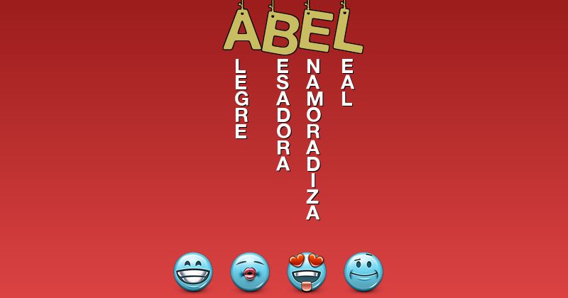 Emoticones para abel - Emoticones para tu nombre