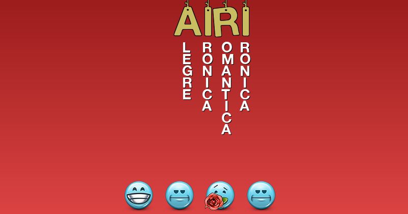 Emoticones para airi - Emoticones para tu nombre
