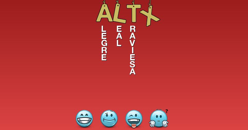 Emoticones para altx - Emoticones para tu nombre
