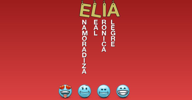 Emoticones para elia - Emoticones para tu nombre