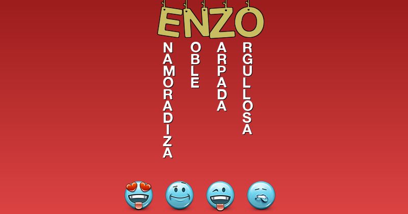 Emoticones para enzo - Emoticones para tu nombre