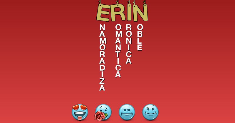 Emoticones para erin - Emoticones para tu nombre