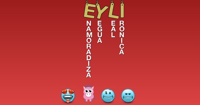 Emoticones para eyli - Emoticones para tu nombre