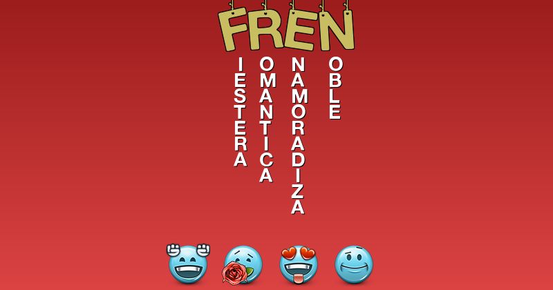 Emoticones para fren - Emoticones para tu nombre