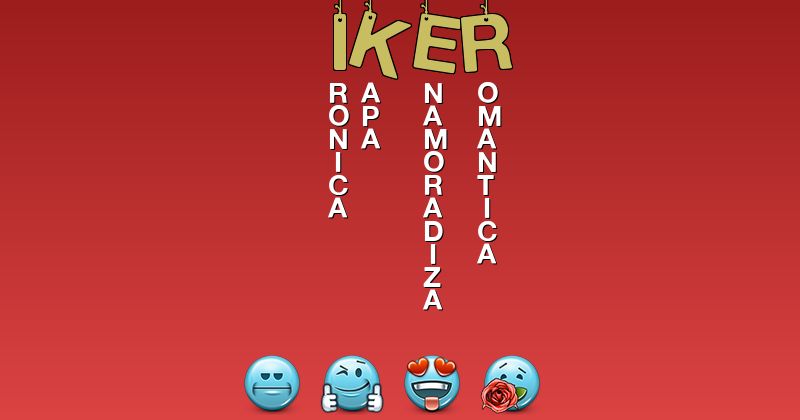 Emoticones para iker - Emoticones para tu nombre