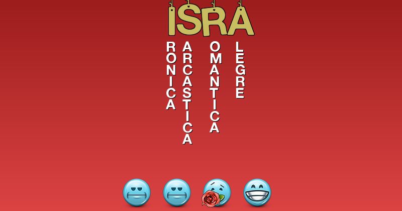 Emoticones para isra - Emoticones para tu nombre
