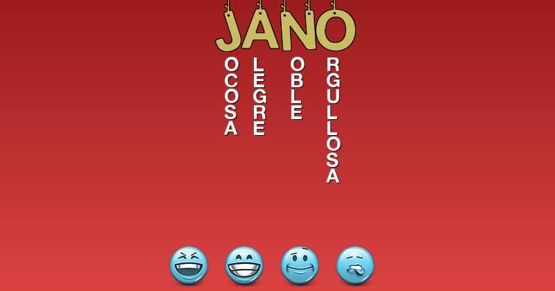 Emoticones para jano - Emoticones para tu nombre