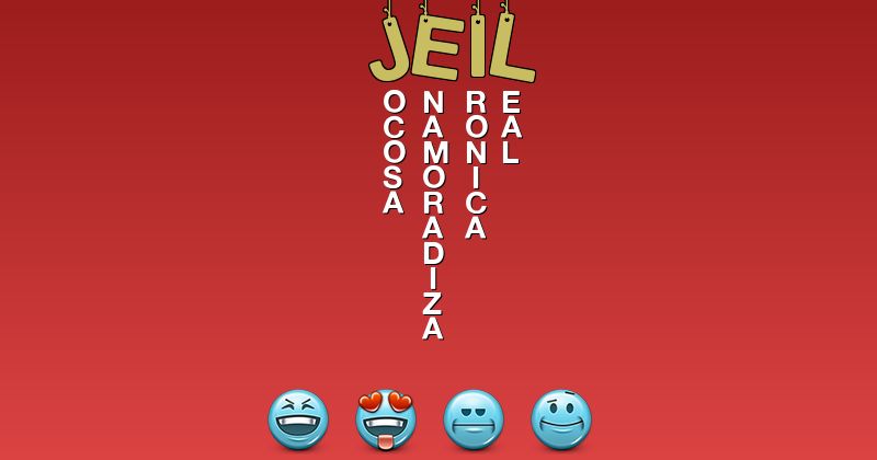 Emoticones para jeil - Emoticones para tu nombre