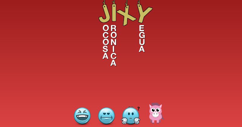 Emoticones para jixy - Emoticones para tu nombre