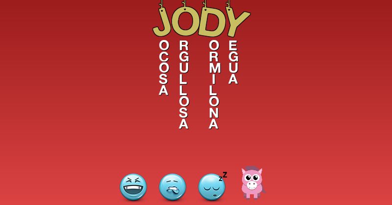 Emoticones para jody - Emoticones para tu nombre