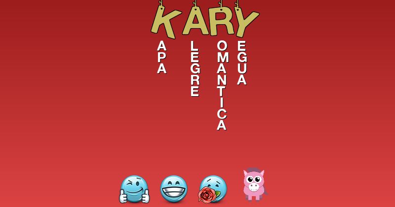 Emoticones para kary - Emoticones para tu nombre