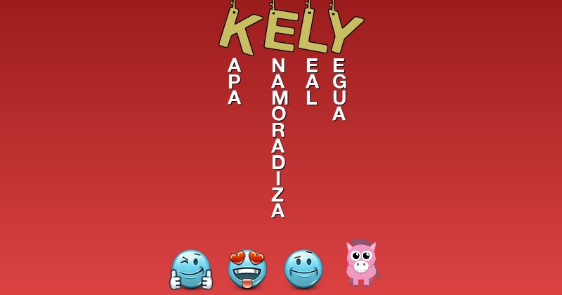 Emoticones para kely - Emoticones para tu nombre