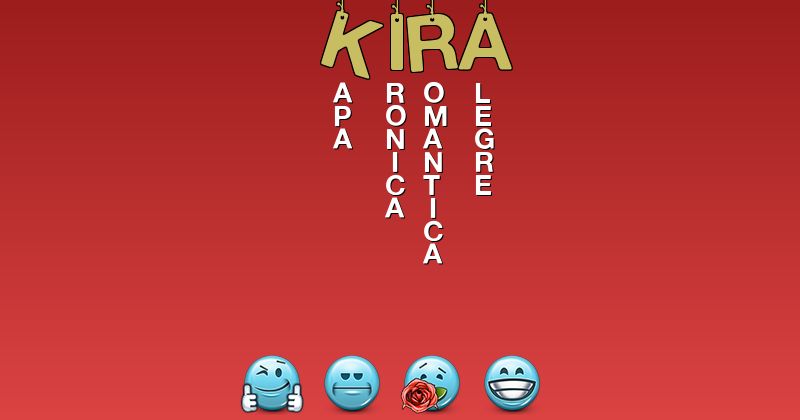 Emoticones para kira - Emoticones para tu nombre