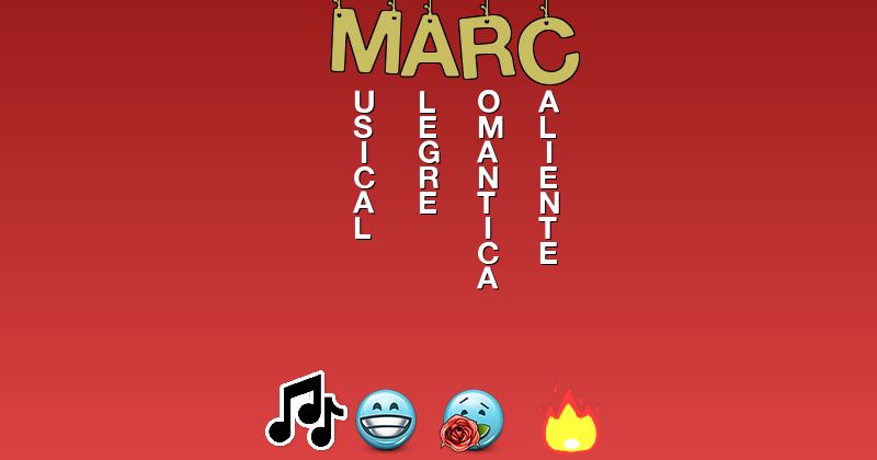 Emoticones para marc❤️ - Emoticones para tu nombre