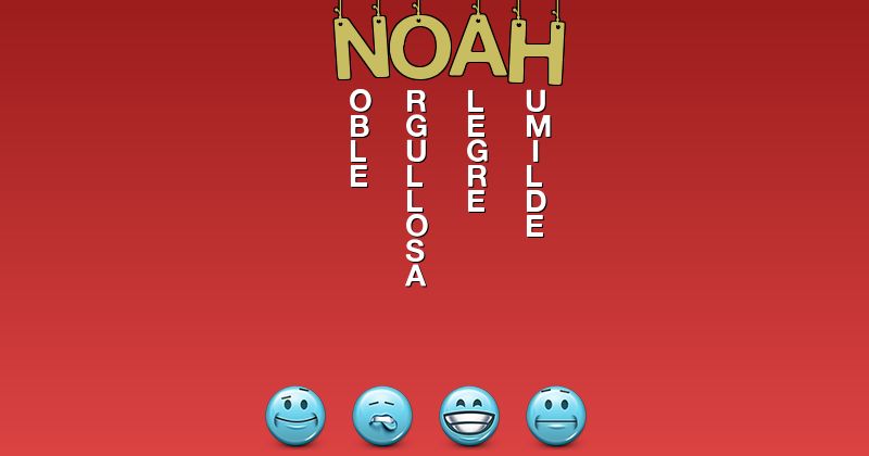 Emoticones para noah - Emoticones para tu nombre