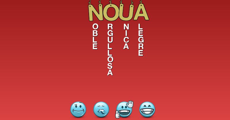 Emoticones para noua - Emoticones para tu nombre