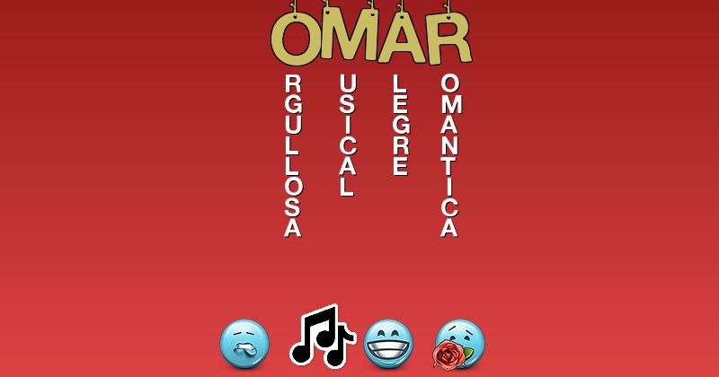 Emoticones para omar - Emoticones para tu nombre