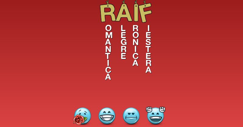 Emoticones para raif - Emoticones para tu nombre