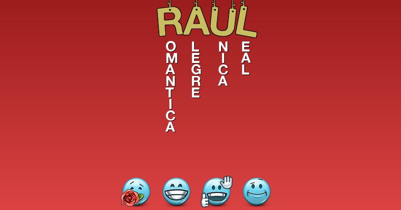 Emoticones para raul - Emoticones para tu nombre