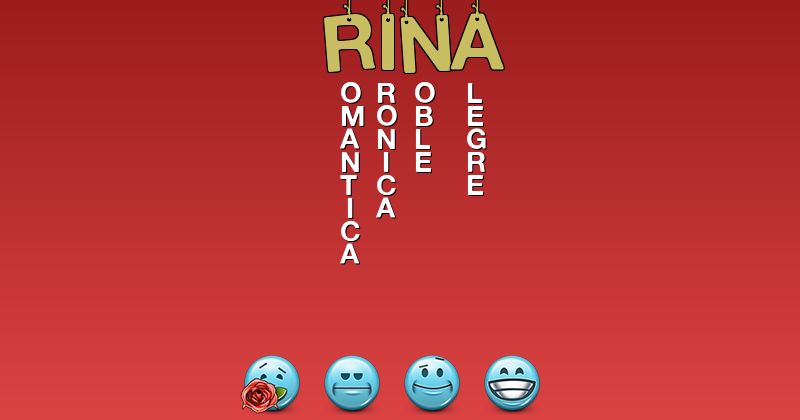 Emoticones para rina - Emoticones para tu nombre