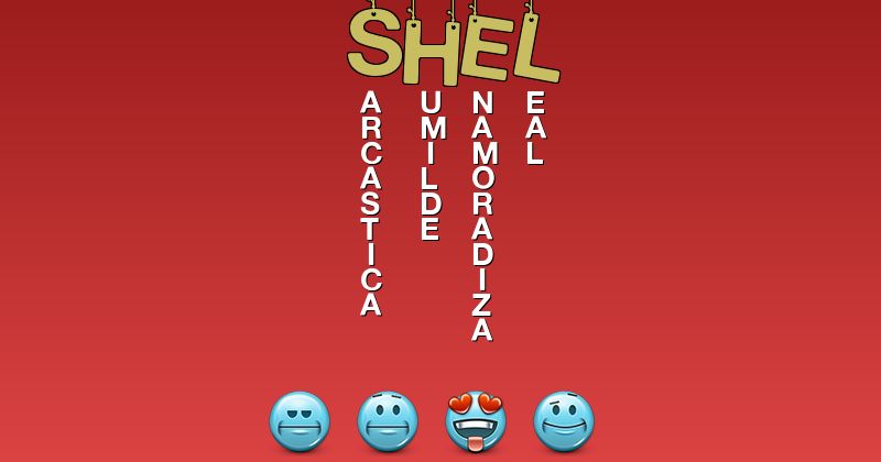 Emoticones para shel - Emoticones para tu nombre