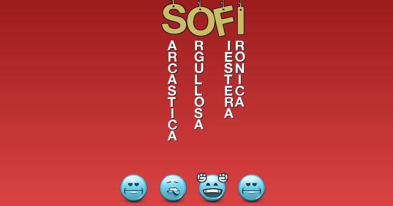 Emoticones para sofi - Emoticones para tu nombre