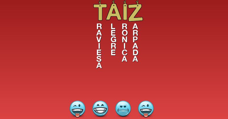 Emoticones para taiz - Emoticones para tu nombre